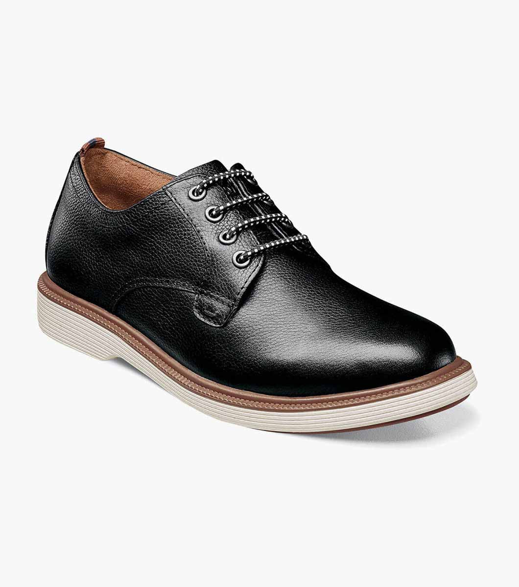 SUPACUSH PLAIN TOE OXFORD JR - GRAY SUEDE