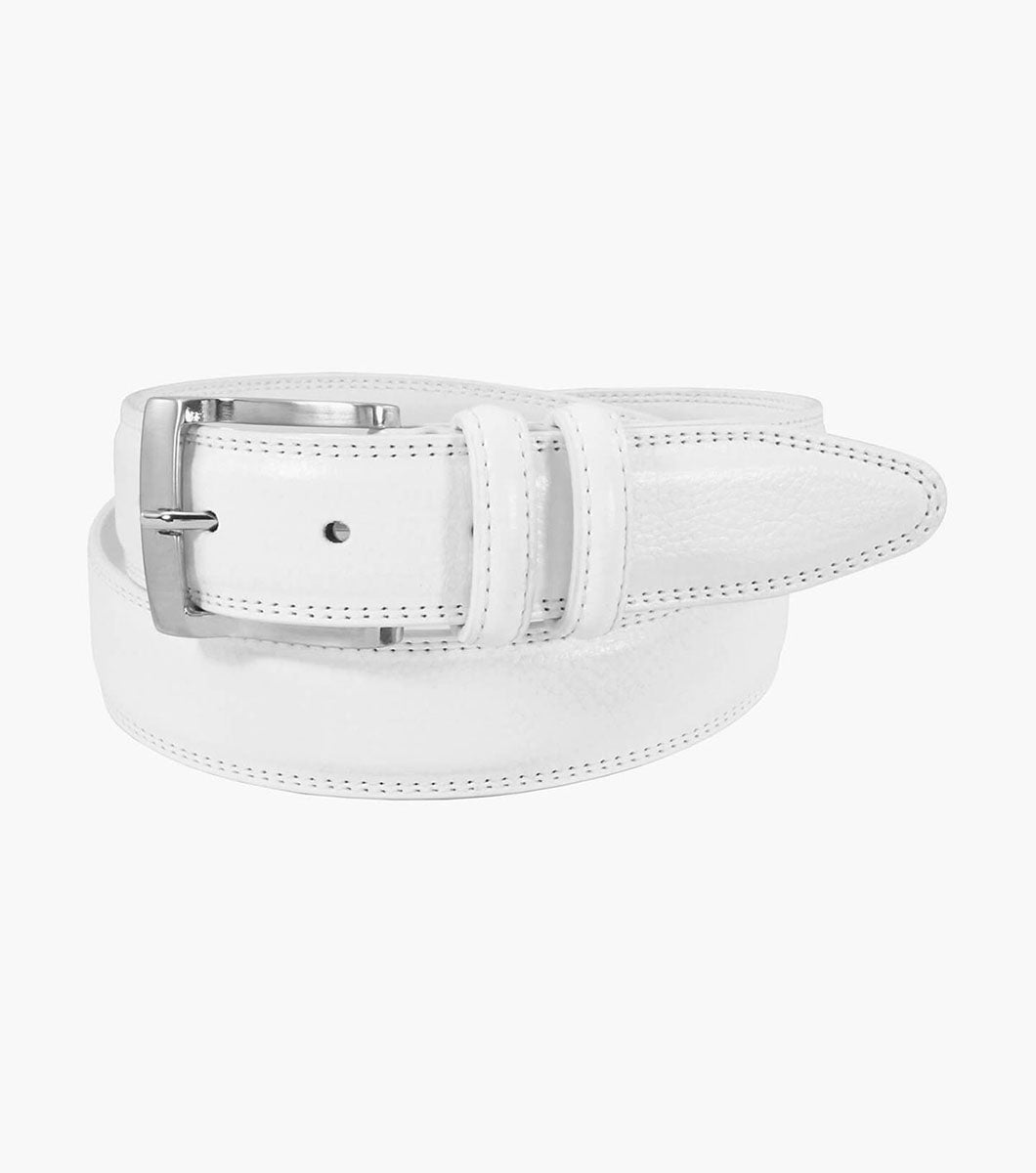 MARTIN Pebble Grain Leather Belt