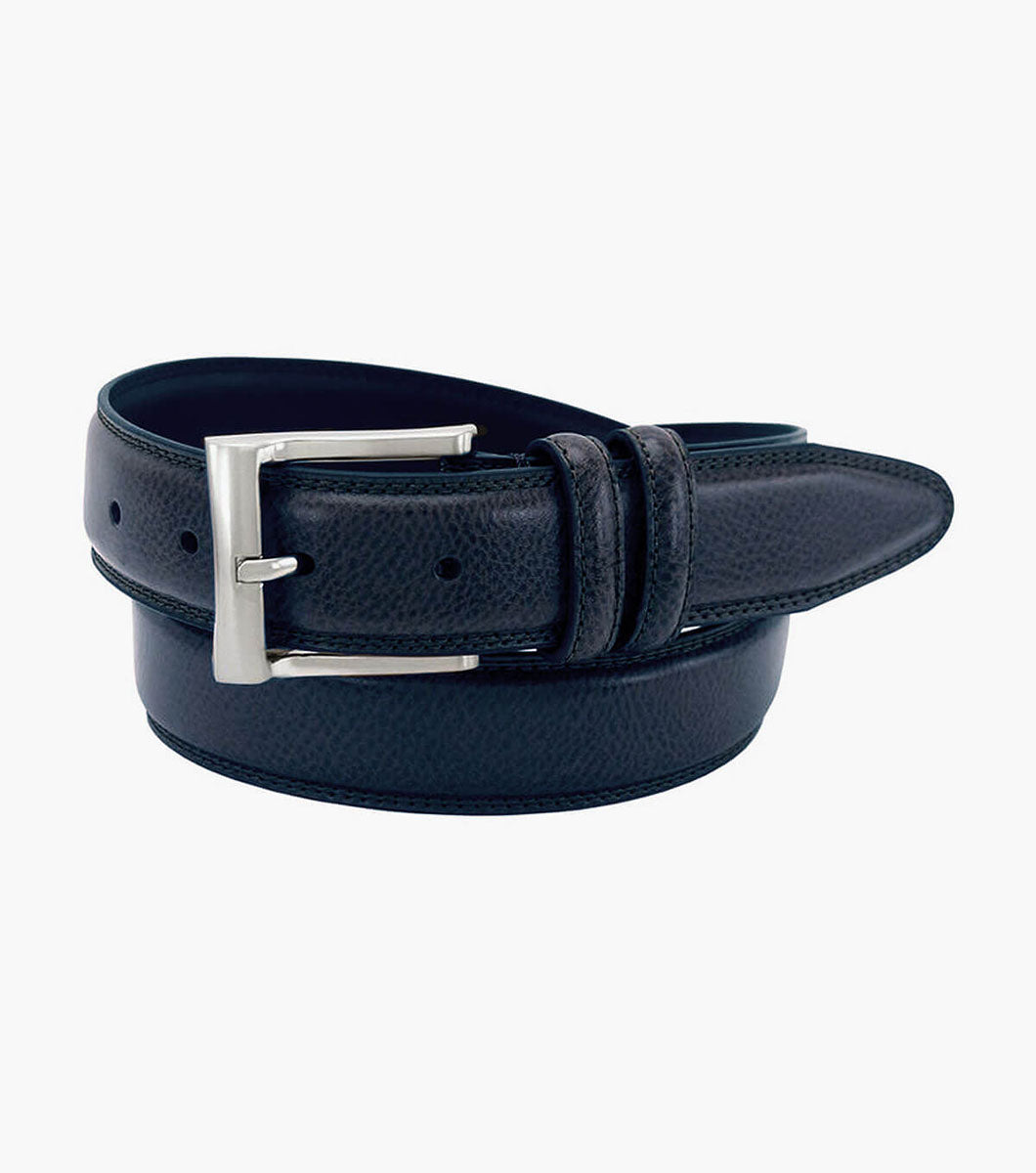 MARTIN Pebble Grain Leather Belt