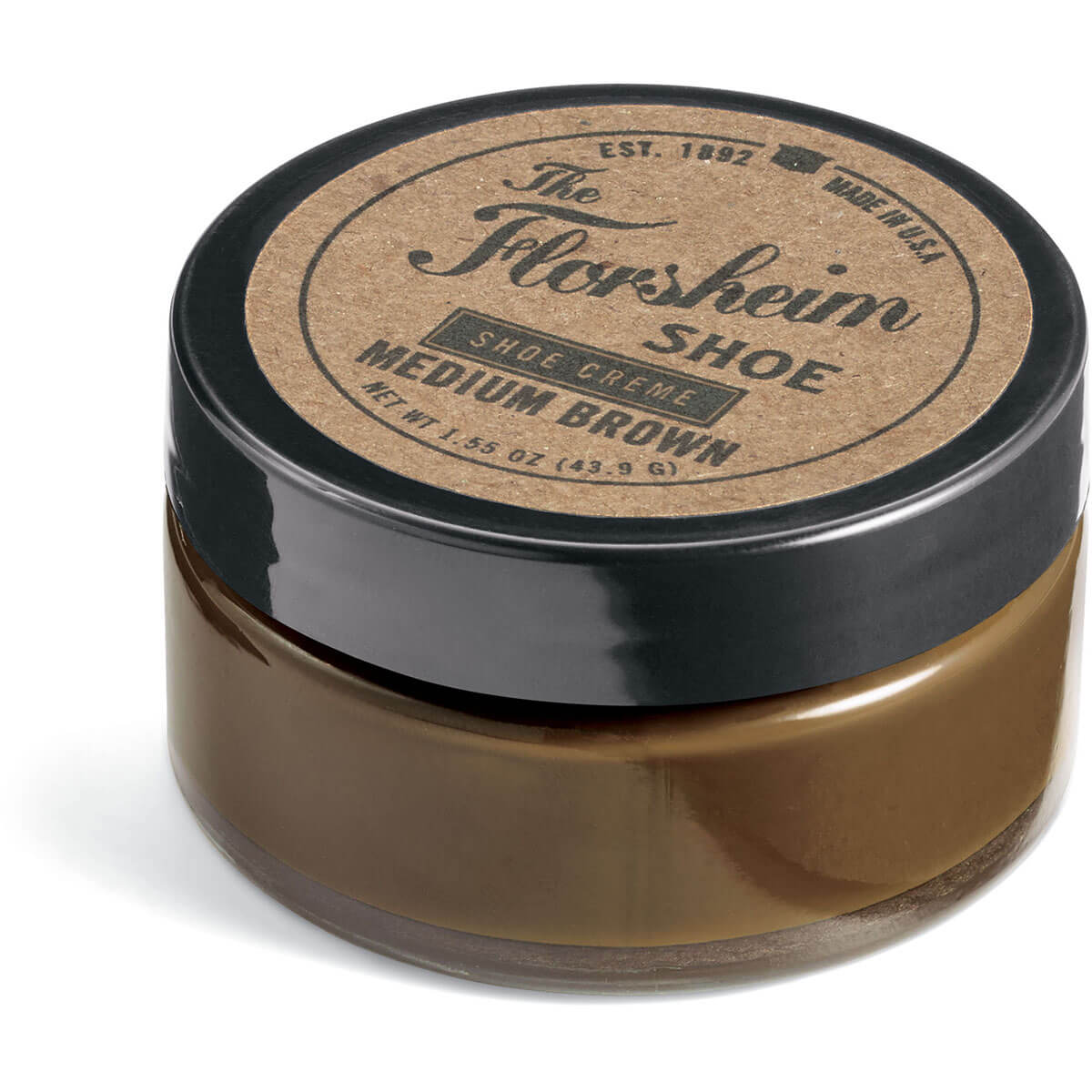 Brown Shoe Crème Leather Polish